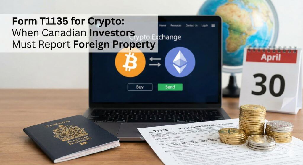 Form T1135 for Crypto When Canadian Investors Must Report Foreign Property